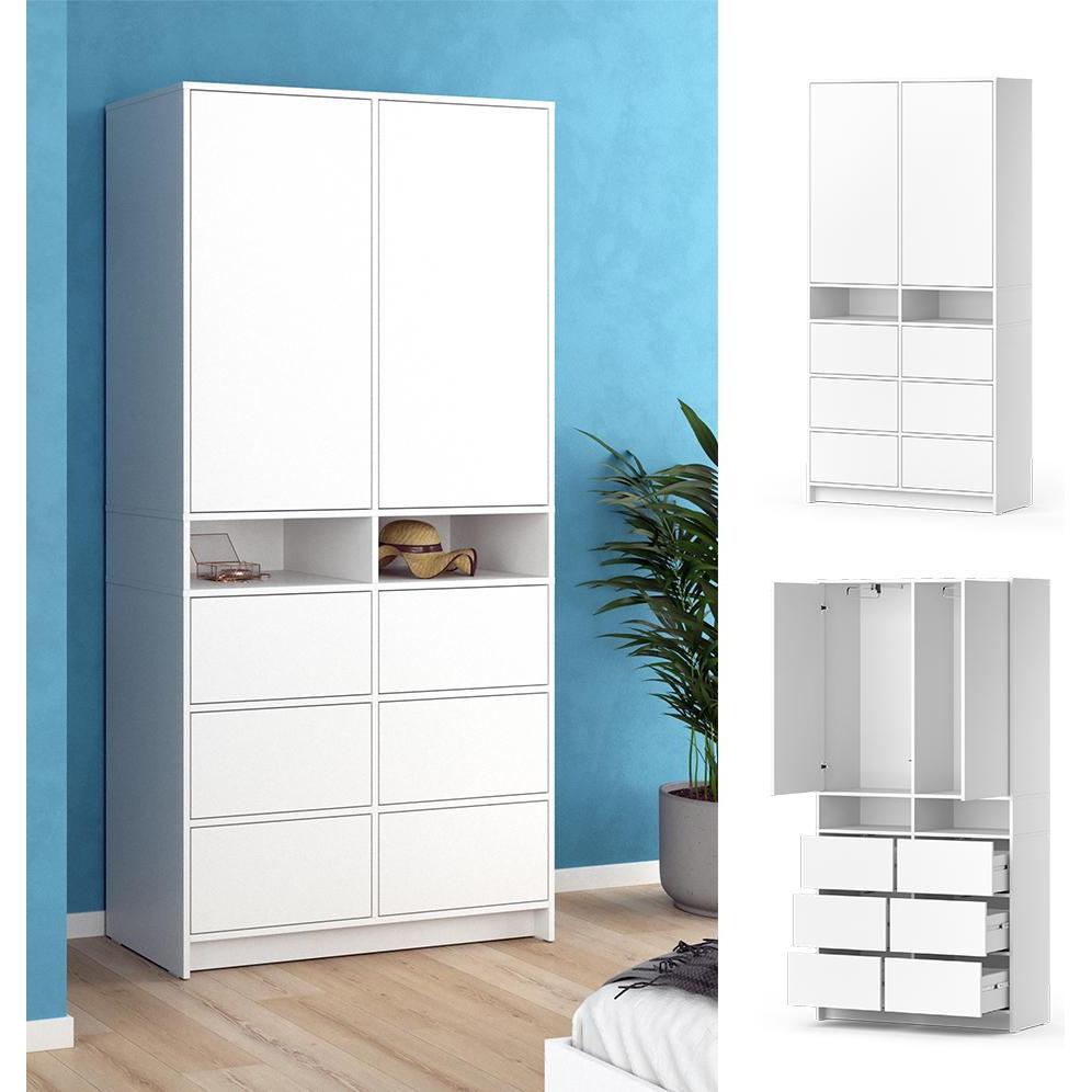 Thumbnail - Vicco, Kleiderschrank, Naara