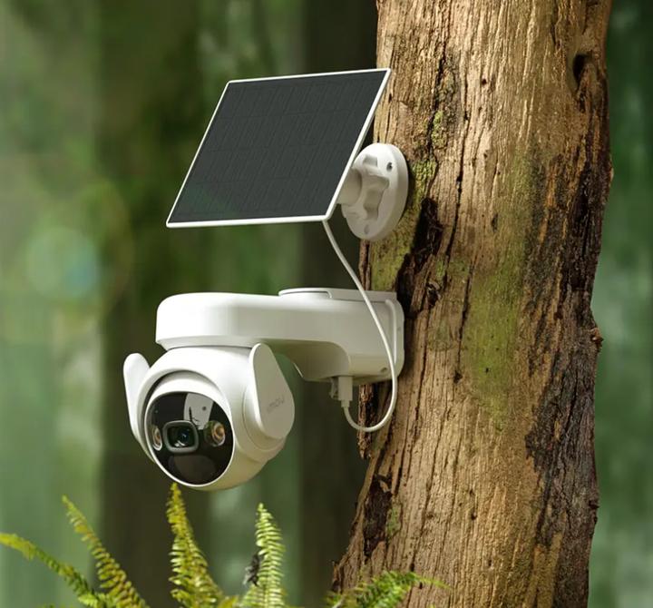 Actual product image Imou Cell PT 4G Kit 3MP Batteriebetriebene IP Kamera mit Solarpanel und SIM (2304 x 1296 Pixels)