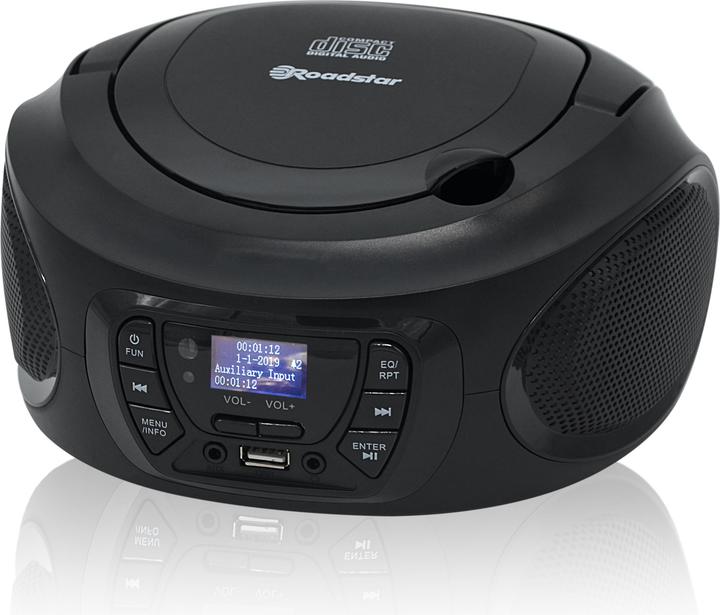 Actual product image Roadstar CDR - 375D+ / BK (DAB+, FM)