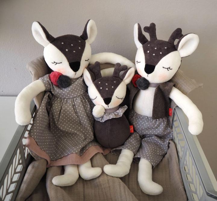 Image du produit Kikadu Grande poupée chevreuil Boy