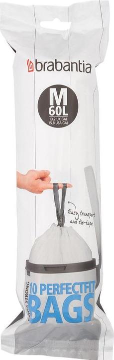 Brabantia Sacchetti per rifiuti (10 x, 60 l)