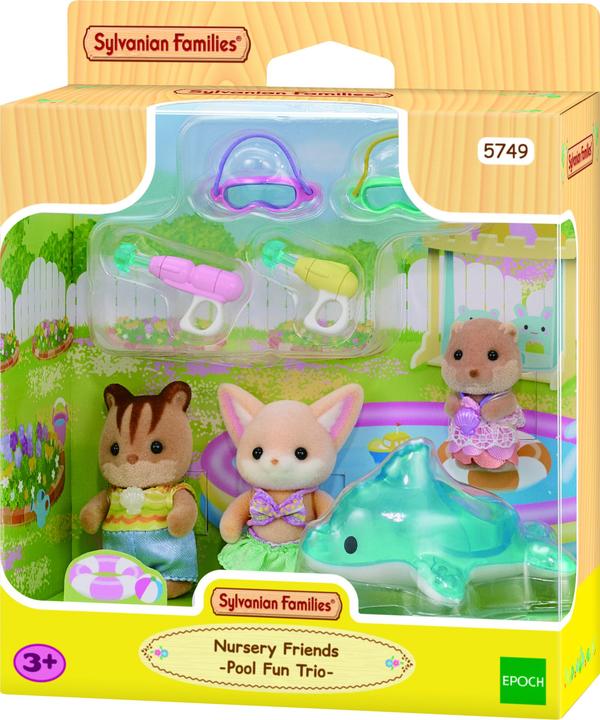 Sylvanian Families Erlebniskindergarten Freunde “Poolspass”