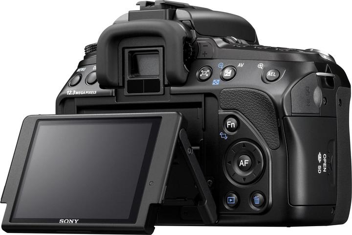Actual product image Sony Alpha 500, SLR, 12.3 Mpixel, LiveView, Body