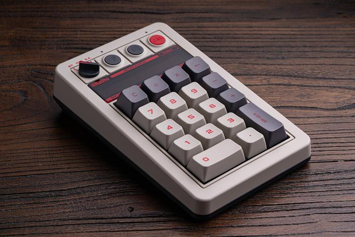 Produktbild 8bitdo Retro 18 Mechanical Numpad (N Edition) - Numpad (Nummernblock, Kabelgebunden, Kabellos)