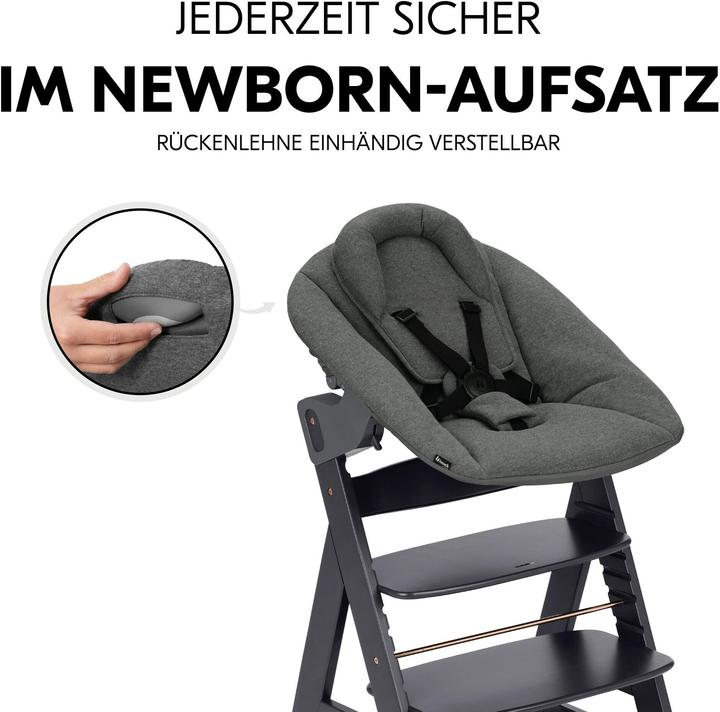 Actual product image Hauck Alpha Newborn Set Plus (Stair high chair)