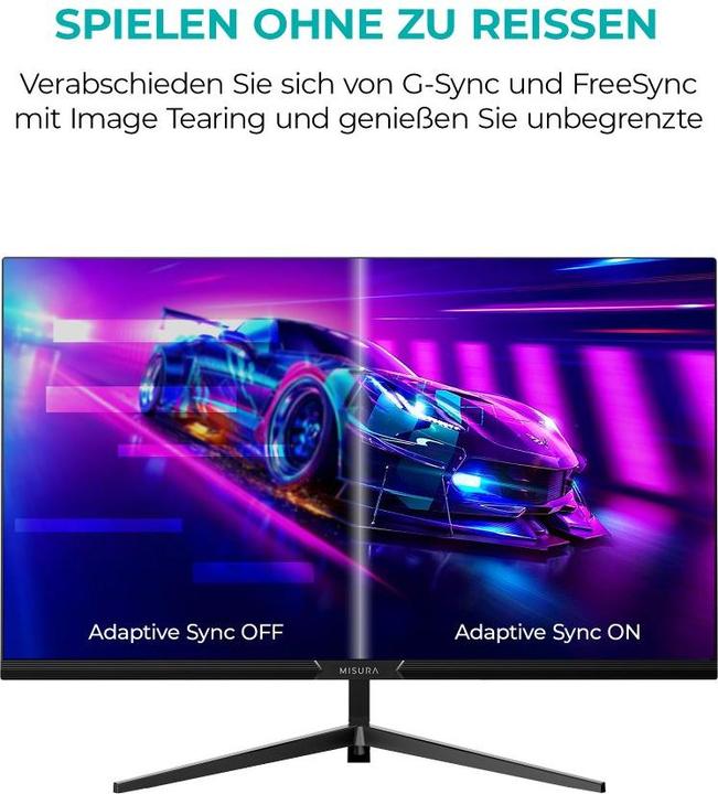 Actual product image Misura Gaming monitor 27" - 240 Hz (1920 x 1080 pixels, 27")