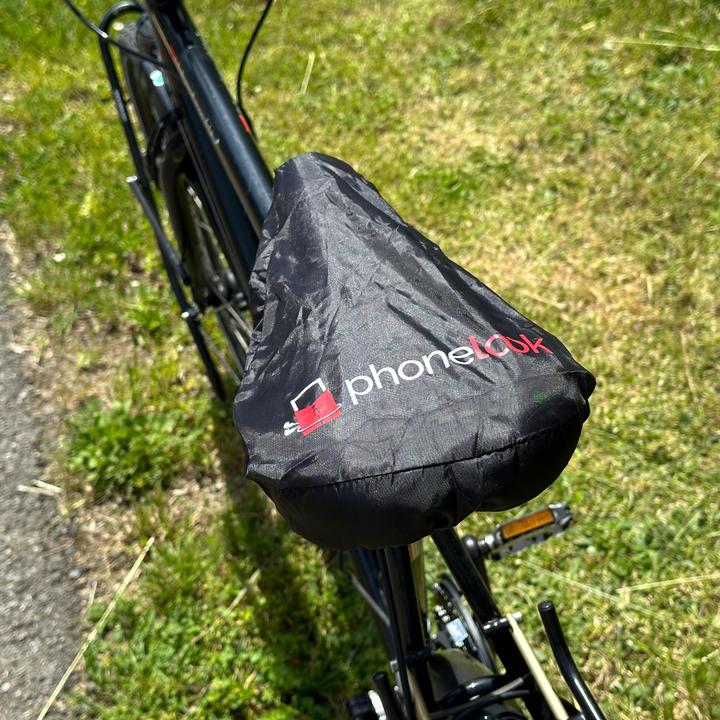 Actual product image PhoneLook Protective cover for the bicycle saddle