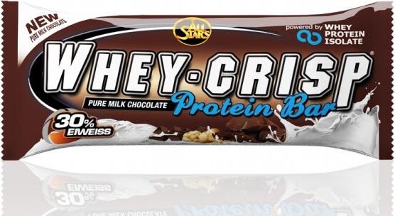 Produktbild All Stars Whey Crisp Protein Bar (Pure Chocolate, 1 Stk., 50 g)