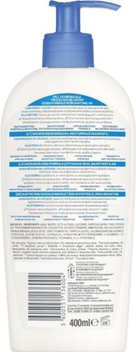 Actual product image Mixa BALSAM D/CIAŁA 400ml Ceramide nawilżający (Body lotion, 400 ml)