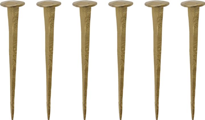 Actual product image House Doctor Nail hooks, HDWall, Brass finish