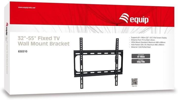 Produktbild equip Wandhalterung für Flat Screens (Wand, 40 kg, 32" - 55")