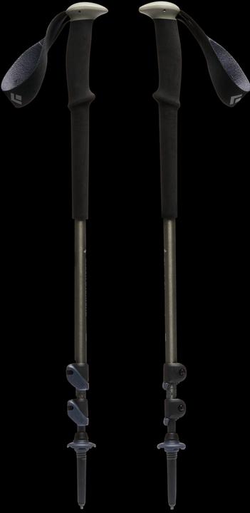Produktbild Black Diamond Trekkingst?cke Trail (schwarz/olivgr?n, 1 Paar, 100-140 cm) (140 cm)