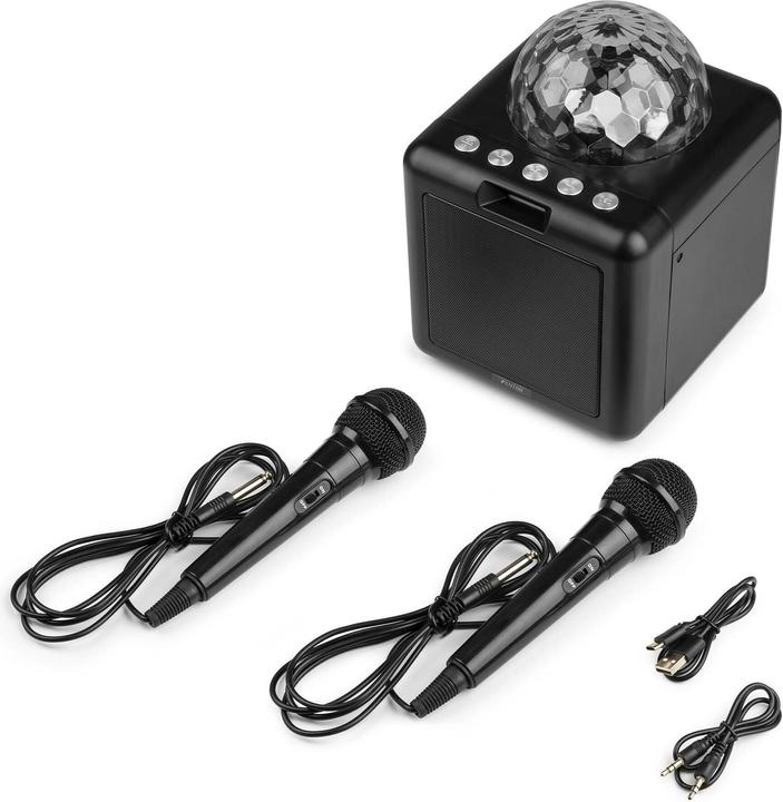 Produktbild Fenton Lautsprecher KAR15B mit 2 Mikrofonen (1x 15 W)