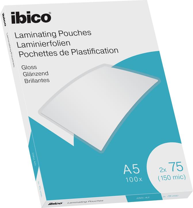 Produktbild Ibico Laminierfolie (A5, 100 Stück, 75 µm)