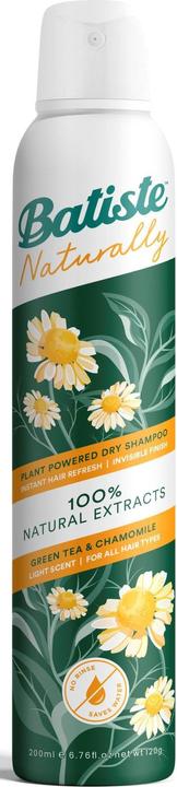 Actual product image Batiste Trockenshampoo Naturally Green Tea&Chamomille (200 ml, Dry shampoo)