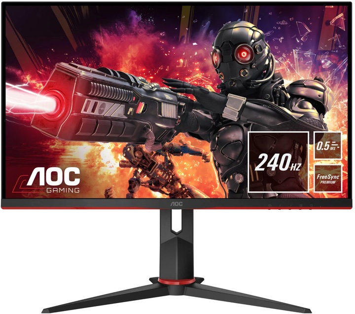 Actual product image AOC 24G2ZU/BK (1920 x 1080 pixels, 23.80")