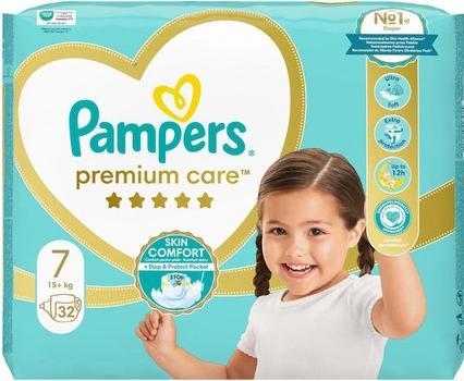 Produktbild Pampers Premium Care (Gr. 7, Tragepack, 32 Stk.)