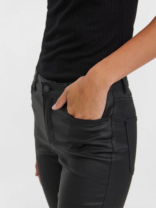 Produktbild Vero Moda VMJUDY Normal Waist Slim Coated Hose (30)