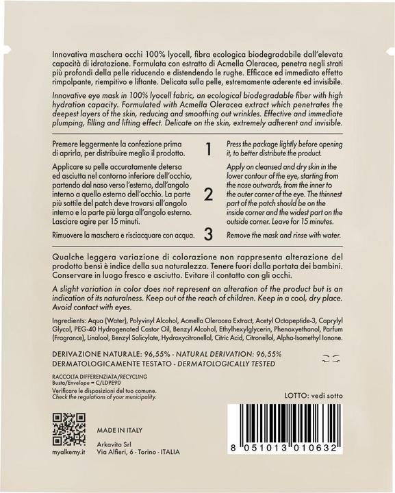 Produktbild Alkemy Lifting- Augenmaske – Biobotox (Augenpatches)