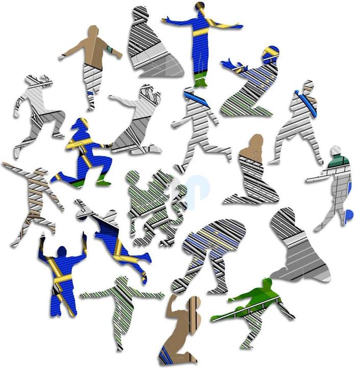 Actual product image Iconic Chelesea FC - Stamford Bridge Stadium - Wooden Puzzle Size M (270 pieces) (270 pieces)