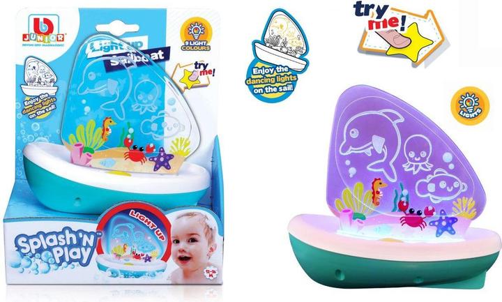 Actual product image BB Junior Splash'n Play Light Up Sailboat