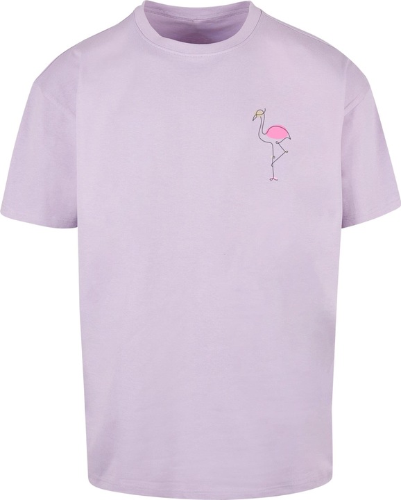 Actual product image Merchcode Flamingo Heavy Oversize Tee - 116897 (L)