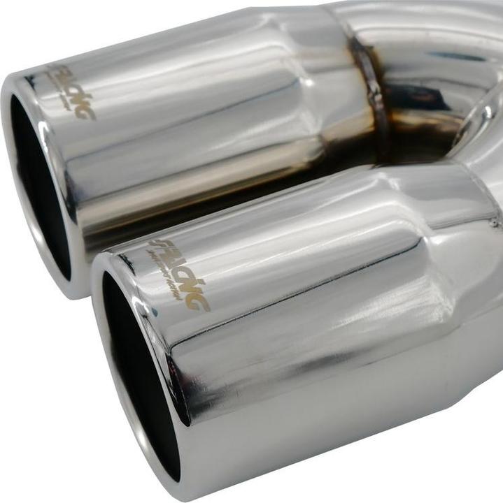 Produktbild Simoni Racing Endrohrblende 2x76mm rund