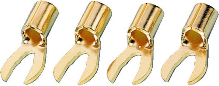 Produktbild Monacor Kabelschuh-Set (4 Stück)
