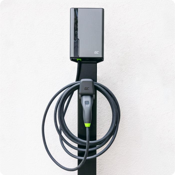 Produktbild GreenCell GC EVGC021B2250 - Wallbox, 3,6 - 22 KW, 5 m, NFC (Typ 2, 22 kW, 32 A)