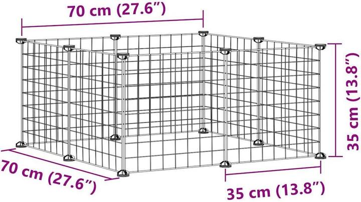 Immagine prodotto vidaXL Haustierkäfig