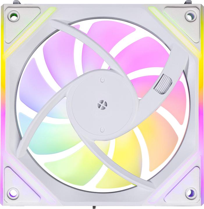 Actual product image Blackstar Luna MAG-INF ARGB PWM Reverse Fan, white, 120 mm (120 mm, 1 x)
