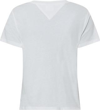 Produktbild Tommy Hilfiger Tjw Reguläres Damen-T-Shirt mit Blumenabzeichen (XS)
