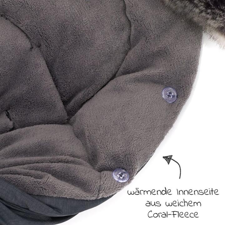 Actual product image Zamboo Universal thermal fleece footmuff