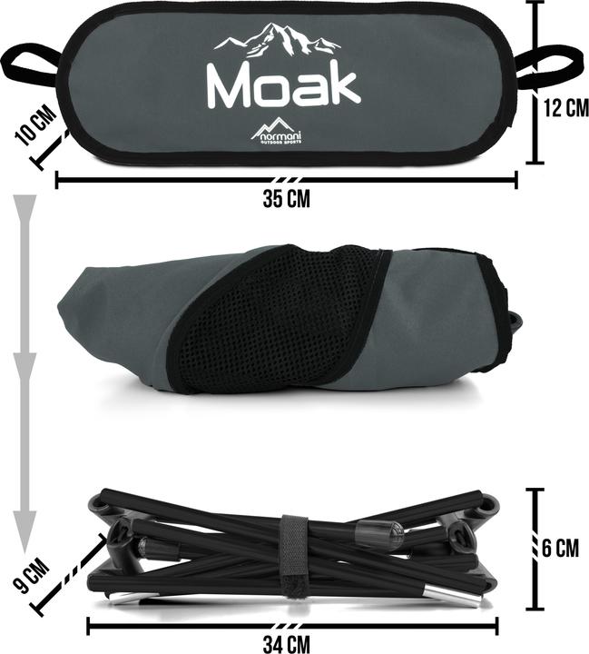 Actual product image Normani Ultraleichter Campingstuhl „Moak“ - 8511