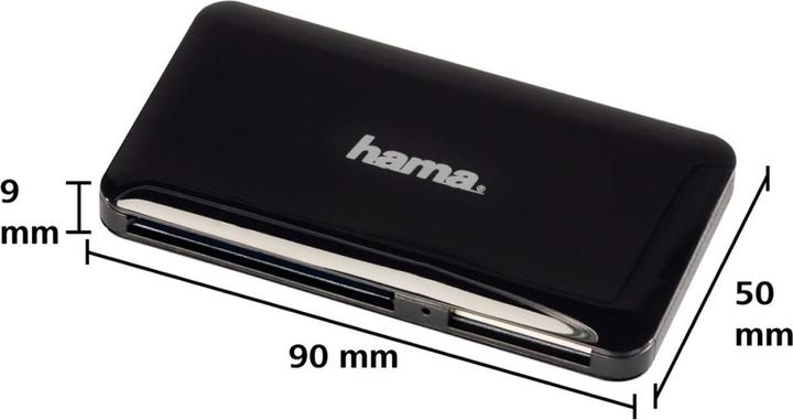 Produktbild Hama USB-3.0-SuperSpeed-Multi-Kartenleser "Slim" (USB 3.0)