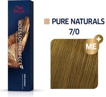 Image du produit Wella Koleston Perfect Me+ Pure Naturals (7/0 blonde moyenne)