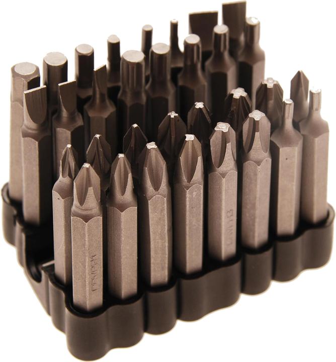 BGS Bitset voor borgschroeven | Aandrijving zeskantkop 6,3 mm (1/4") | 33 stuks. (Inbus)