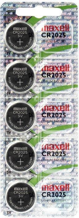 Image du produit Maxell CR2025 (5 pcs, CR2025, 170 mAh)