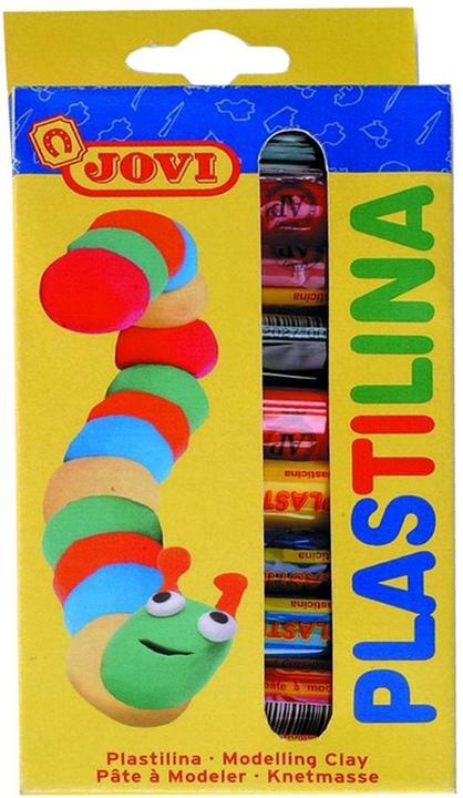 Produktbild Jovi Knete PLASTILINA farbsortiert, 10 Farben je 15,0 g