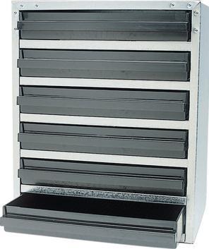 Image du produit Raaco Magasin pour petites pièces ESD 250/6-3 L357xP435xH255mm STA6 Tiroir.ESD-PP (35.70 cm, 43.50 cm)