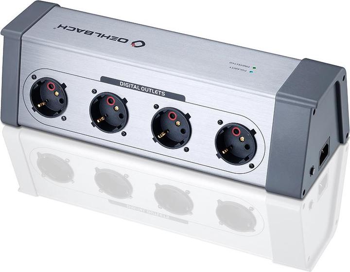 Produktbild Oehlbach XXL Powersocket 908 - 8-fach HighEnd Schuko-Netzleiste im Metallgehäuse (8x, 1.50 m)