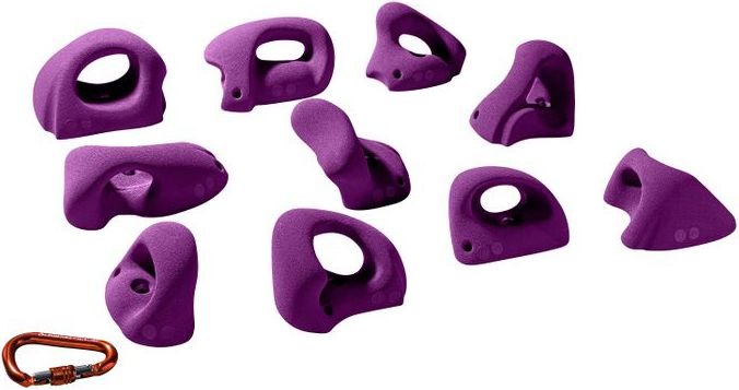 Produktbild Entre Prises Klettergriffe Essential Jugs XL ehemals Grab It II (Violett)