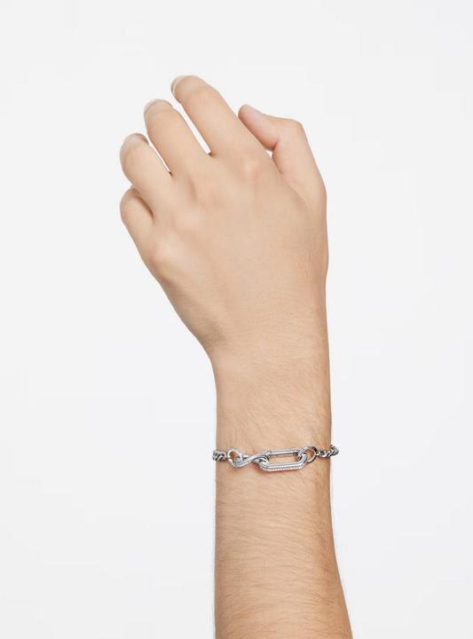 Immagine prodotto Swarovski Bracciale Dextera Pavé Argento L (19.50 cm, Metallo Swarovski)