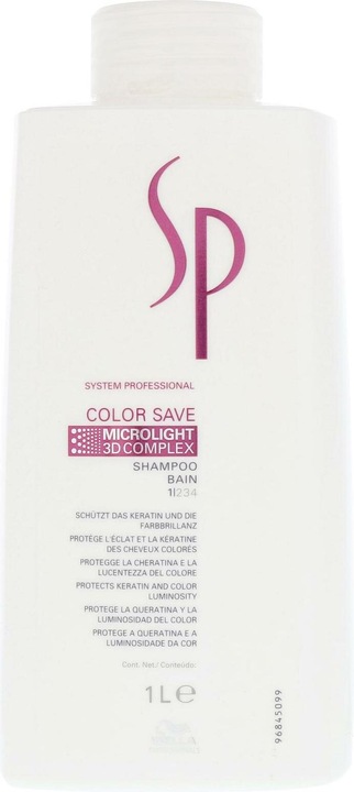 Immagine prodotto Wella System Professionals Color Save Shampoo-1000ml (1000 ml, Shampoo liquido)