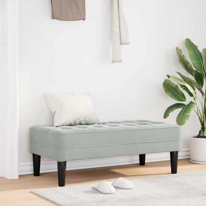 Image du produit vidaXL Samt Ottoman (113 cm)