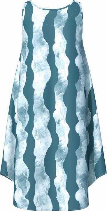 Produktbild Ulla Popken Kleid, Wellenmuster, A-Linie, Rundhals, ärmellos (54)