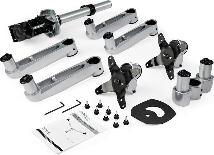 Produktbild StarTech .com Desk Mount Dual Monitor Arm (Tisch, 27.01")