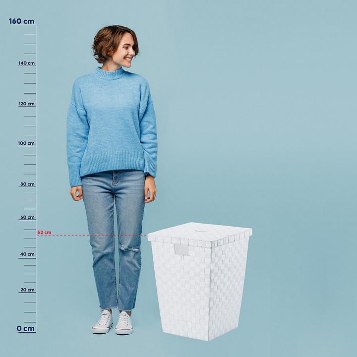 Produktbild Kela Wäschebox Alvaro weiss 43 Liter (43 l)