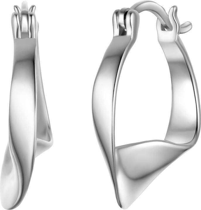 Immagine prodotto Rafaela Donata Orecchini a cerchio da donna - 36604 (Argento)