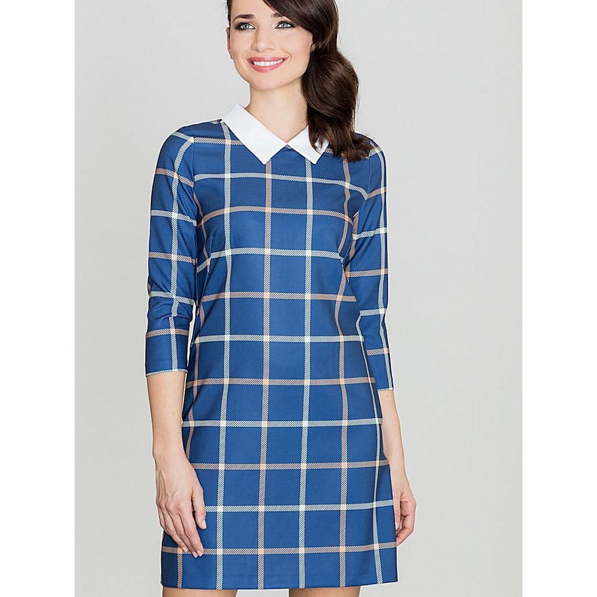 Lenitif, Damen, Kleider, Alltagskleid, Blau, (M)